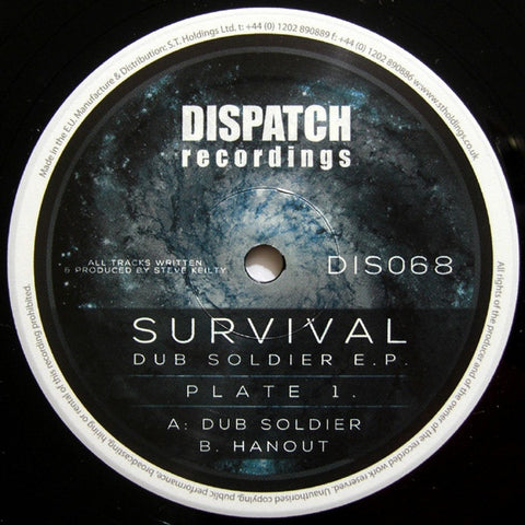 Survival - Dub Soldier EP (Plate 1) 12" DIS068 Dispatch Recordings