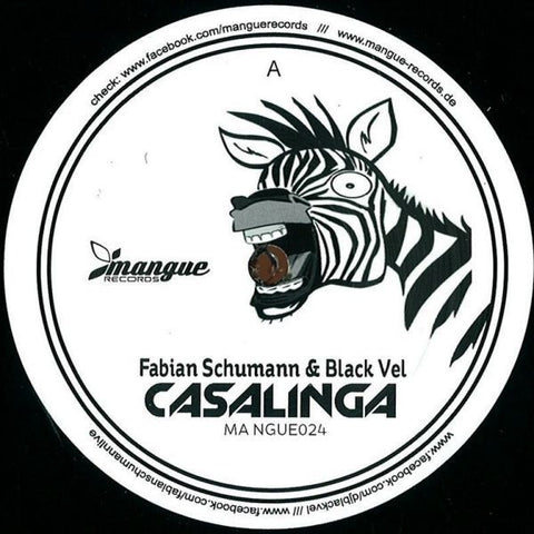 Fabian Schumann & Black Vel ‎– Casalinga 12" Mangue Records ‎– MANGUE024