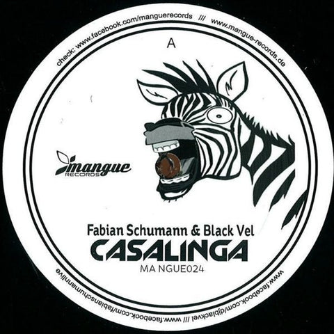 Fabian Schumann & Black Vel ‎– Casalinga 12" Mangue Records ‎– MANGUE024