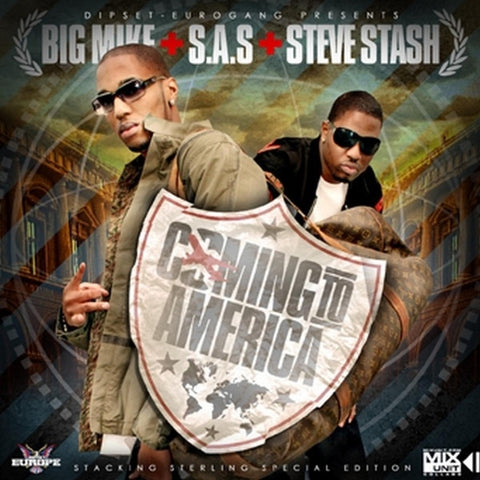 Big Mike - SAS - Steve Stash ‎– Coming To America (CD) SADB01 Dipset Europe