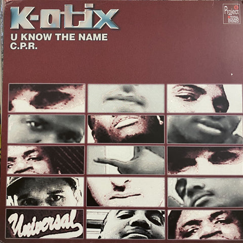 K-Otix ‎– U Know The Name Bronx Science Recordings ‎– BDS-873