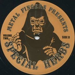 Metal Fingers - Special Herbs Volume 1 & 2 2x12"+7" NSD100 Nature Sounds, Metal Face