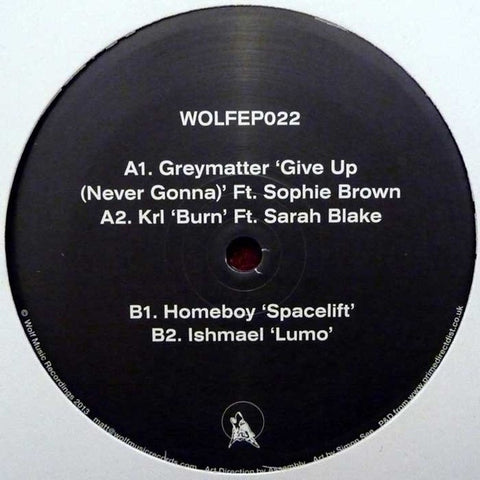 Various - Wolf EP 22 12" WOLFEP022 Wolf Music Recordings
