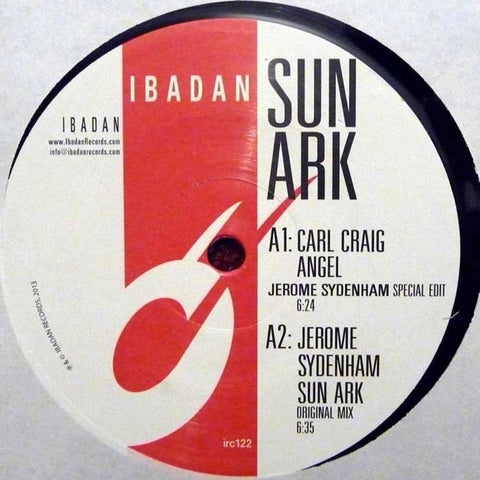 Carl Craig, Jerome Sydenham, Lo Hype - Sun Ark 12" IRC122 Ibadan