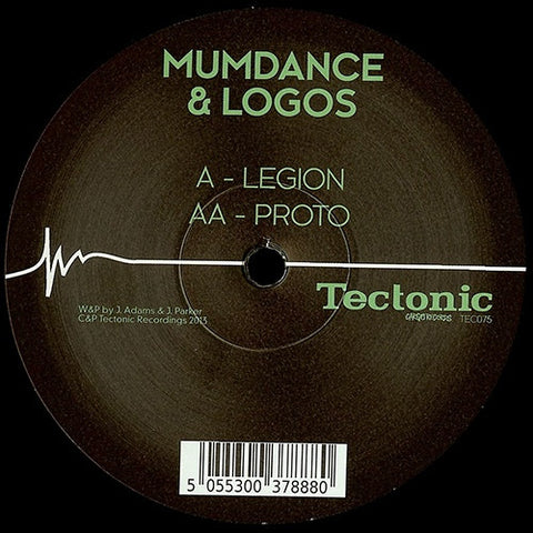 Mumdance, Logos - Legion / Proto 12" TEC075 Tectonic
