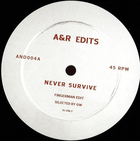 Fingerman - Never Survive / Fool - AND004 A&R Edits