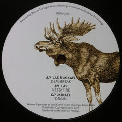 Las & Mikael - LAS x Mikael EP 12", EP, Repress Innamind Recordings IMRV008
