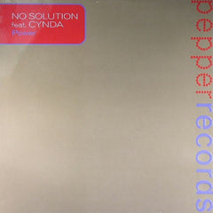 No Solution, Cynda - Power 12" 0530120 Pepper Records