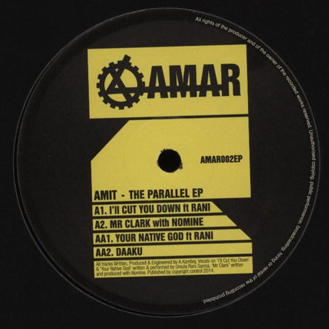 Amit - The Parallel EP AMAR002EP AMAR