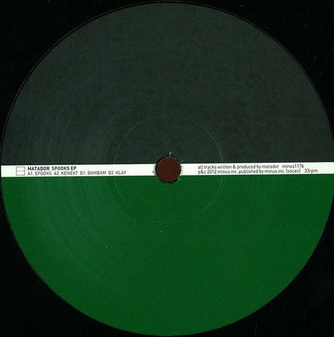 Matador - Spooks EP M_nus Minus117