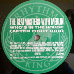 The Beatmasters With Merlin - Who's In The House 12" LEFT21T Rhythm King Records