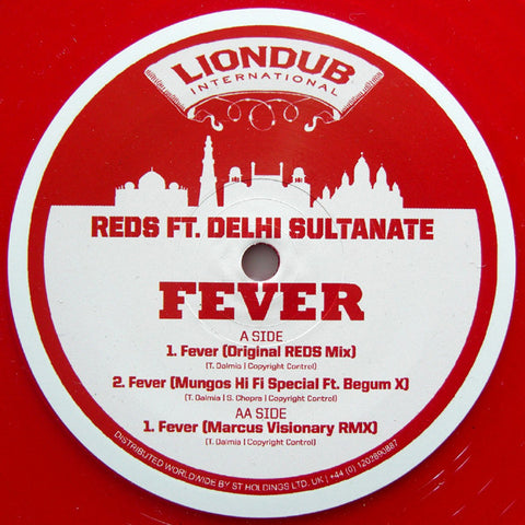 Reds / Delhi Sultanate ‎– Fever - LionDub International ‎– LNDB019V