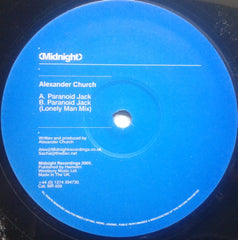 Alexander Church – Paranoid Jack Midnight Recordings – MR009