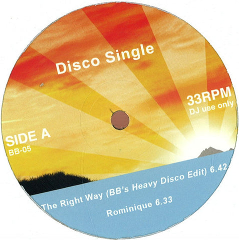 Black Booby, Richard Rogers, Ashley Beedle ‎– The Right Way Black Booby ‎– BB-05