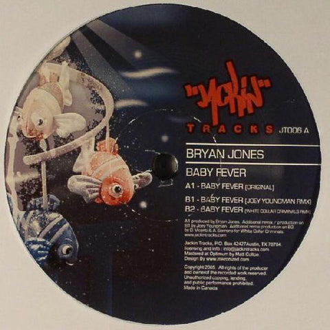 Bryan Jones - Baby Fever - Jackin Tracks ‎– JT006