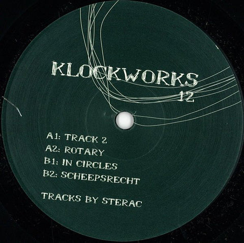 Sterac ‎– Klockworks 12 - Klockworks ‎– KW 12