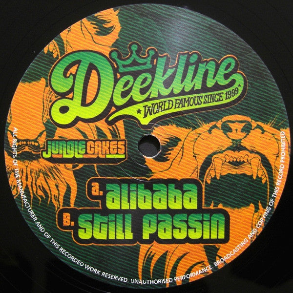 Deekline - Alibaba / Still Passin - Jungle Cakes ‎– JC028