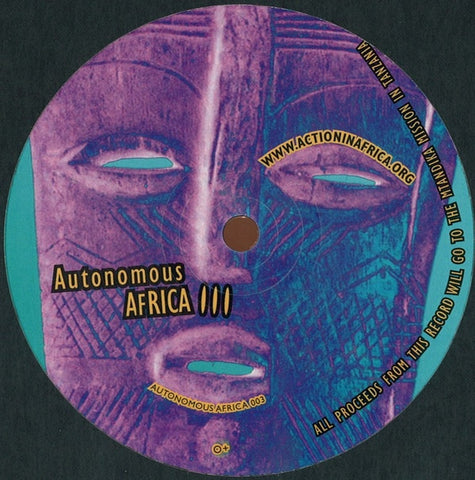 Various - Autonomous Africa III 12" AA003 Autonomous Africa