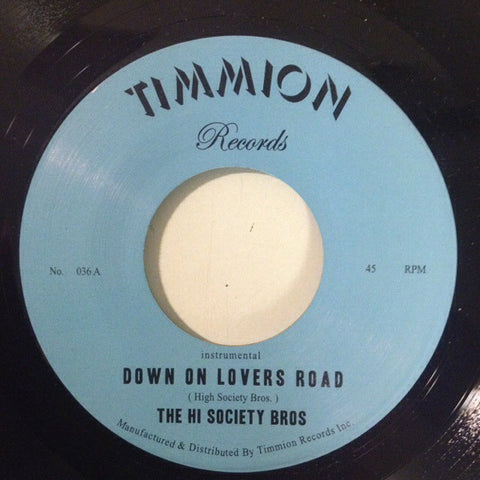 Willie West With The Hi Society Bros - Who's Fooling Who Timmion Records ‎036
