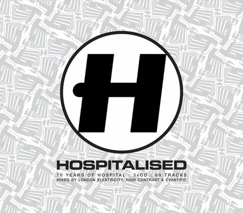 London Elektricity, High Contrast & Cyantific ‎– Hospitalised 3xCD Hospital Records ‎– NHS100CD