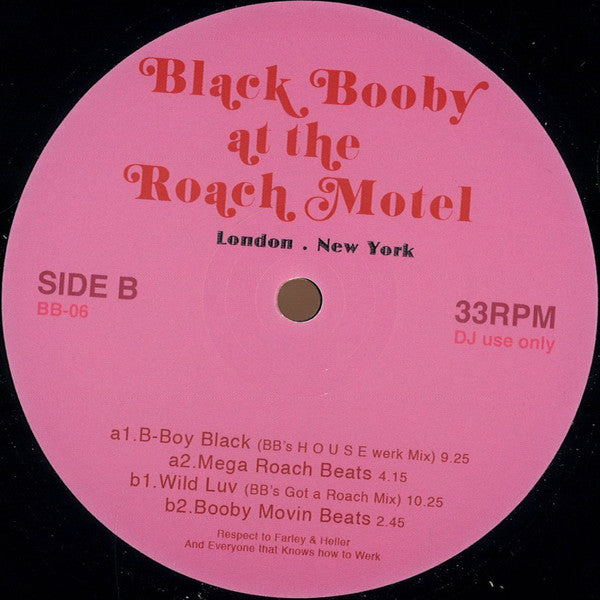 Black Booby ‎– Black Booby At The Roach Motel Black Booby ‎– BB06