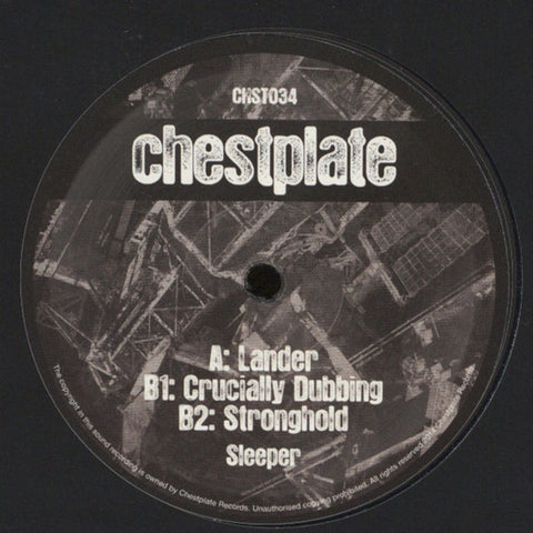 Sleeper - Lander 12" Chestplate ‎– CHST034