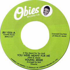 Young Jessie ‎– (I Was Meant For You And) You Were Meant For Me / Mary Lou - Obies Record Co. ‎– JBJ-1056