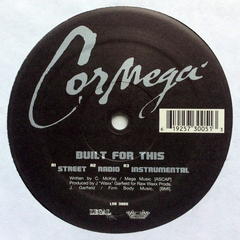 Cormega ‎– Built For This / True Meaning Legal Hustle Entertainment, Landspeed Records ‎– LSR3005