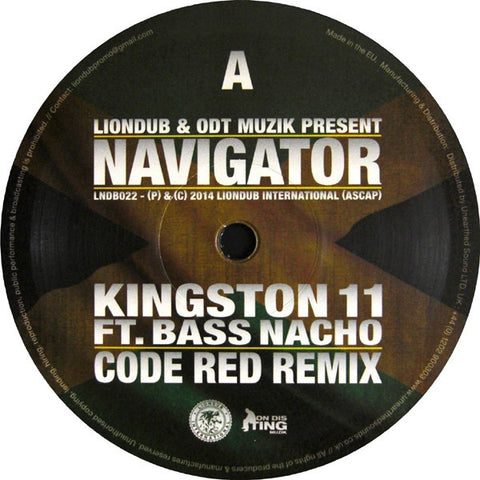 Navigator ‎– Kingston 11 / Inequity Worker (Code Red Remixes) 12" LionDub International ‎– LNDB022