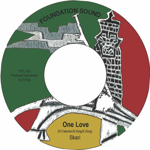 Skari ‎– One Love - Foundation Sound ‎– FS7003