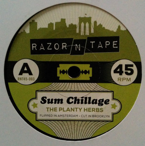 The Planty Herbs ‎– Sum Chillage - Razor N Tape ‎– RNT45-003