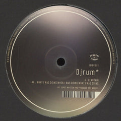 Djrum - Plantain 12" Samurai Red Seal SMGRS01