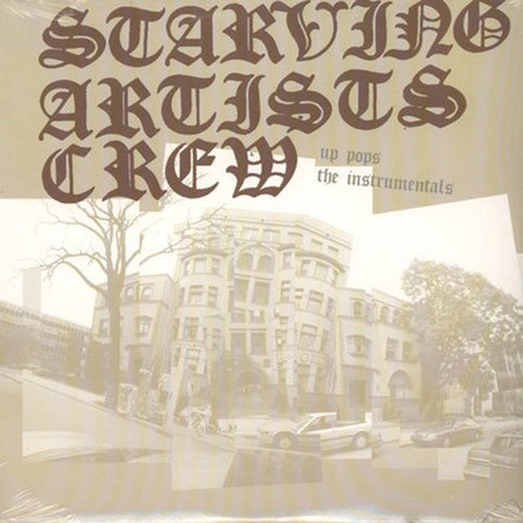 Starving Artists Crew ‎– Up Pops The Instrumentals Fat Beats ‎– FB 5110 Inst