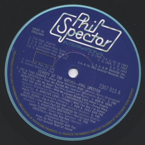 Phil Spector - Echoes Of The 60's 12" 2307013 Phil Spector International