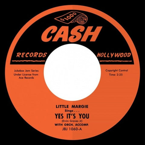 Little Margie / Big Boy Groves & Little Margie - Yes It's You / Another Ticket 7" JBJ1060 Jukebox Jam Series