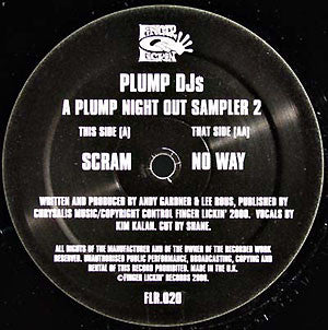 Plump DJs ‎– A Plump Night Out (Sampler 2) Finger Lickin' Records ‎– FLR.020