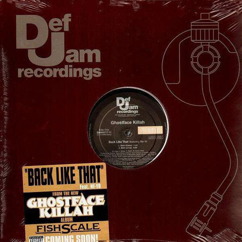 Ghostface Killah – Back Like That Def Jam Recordings – B000631711
