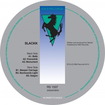 Slackk ‎– Backwards Light EP 12" R & S Records ‎– RS 1507