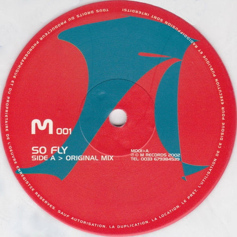 M - So Fly 12" White Vinyl M001