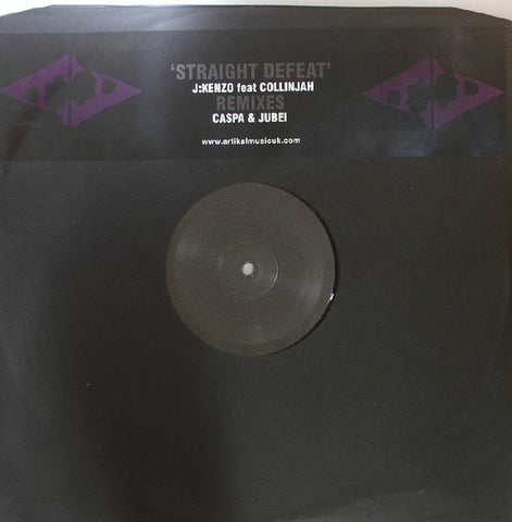 JKenzo featuring Collinjah ‎– Straight Defeat Remixes Artikal Music UK ‎– ARTKL017
