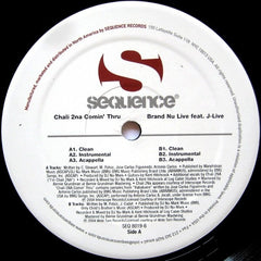 DJ Nu-Mark - Chali 2NA Comin' Thru / Brand Nu Live 12" SEQ80196 Sequence Records