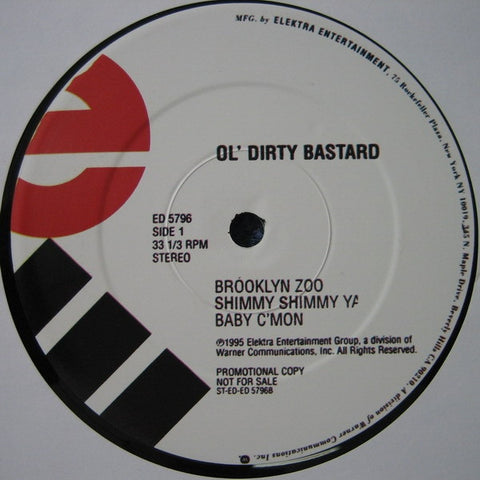 Ol' Dirty Bastard - Return To The 36 Chambers The Dirty Version 2x12" ED5796 Elektra