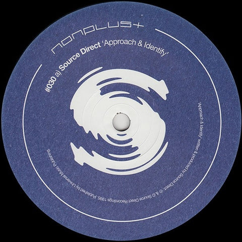 Source Direct - Approach And Identify 12" NONPLUS030 Nonplus Records