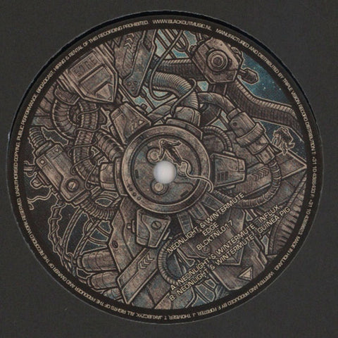Neonlight & Wintermute - Edge 12" Blackout Music NL ‎– BLCKTNL017