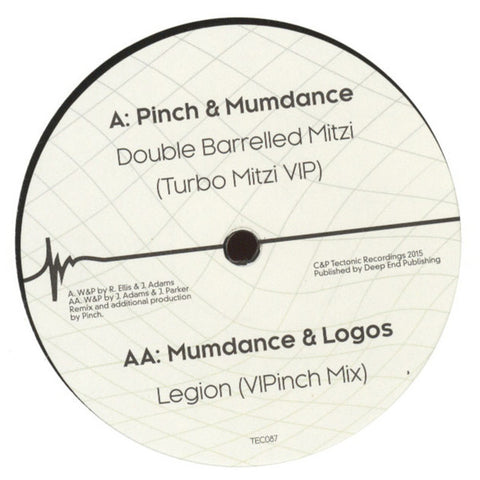 Pinch / Mumdance / Logos - Double Barrelled Mitzi / Legion Tectonic ‎– TEC087