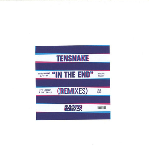 Tensnake ‎– In The End Remixes - Running Back ‎– RB015.5