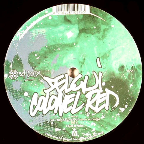 Delgui – Let That Sound Out  4 Lux – FLR 022