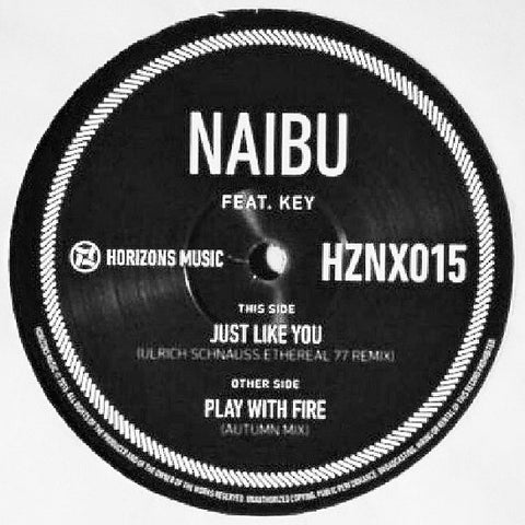 Naibu ‎– Just Like You (Remix) 12" Horizons Music ‎– HZNX015