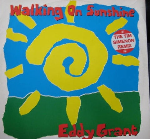 Eddy Grant - Walking On Sunshine / California Style 12" 12R6217 Parlophone