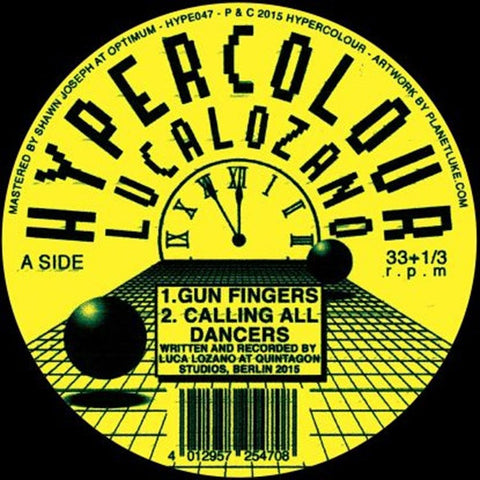 Luca Lozano ‎– Gun Fingers 12" Hypercolour ‎– HYPE047